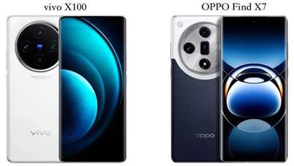 oppofindx7和vivox100哪个好 参数对比