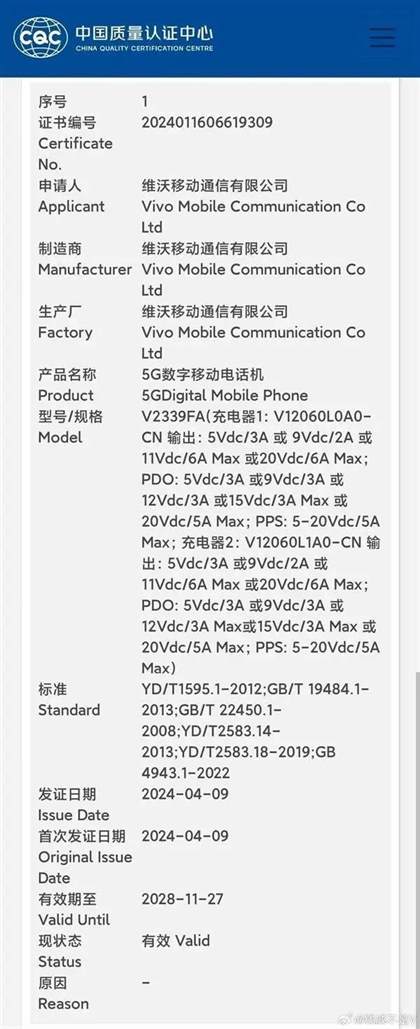 iQOO Neo9S Pro最新消息