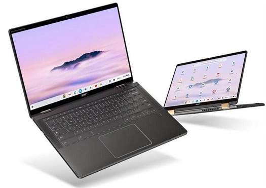 宏碁发布 Chromebook Plus Spin 714/516 GE 笔记本，酷睿 Ultra 处理器，可旋屏、能玩云游戏