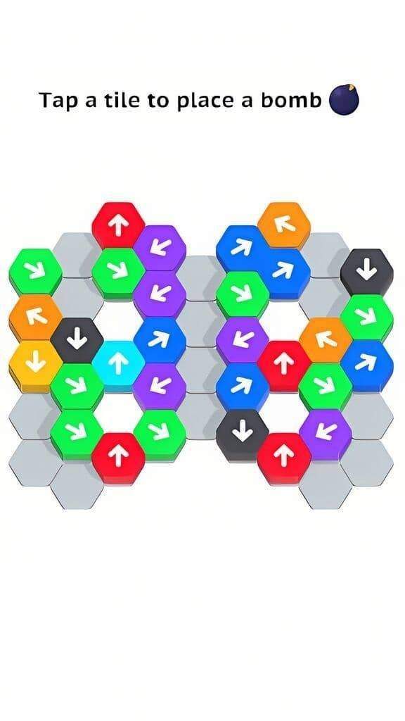 按方向拆解六边形益智手游《HexaAway》跻身谷歌北美双榜