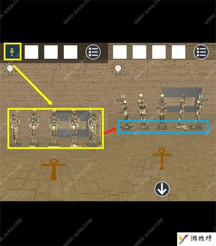 逃脱游戏古埃及金字塔攻略下 符号图案解谜攻略