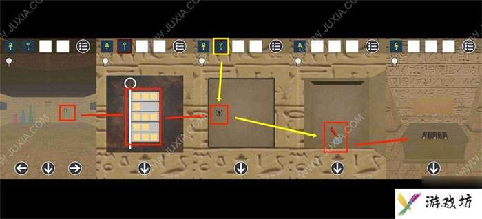 逃脱游戏古埃及金字塔攻略下 符号图案解谜攻略