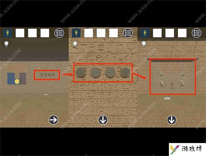 逃脱游戏古埃及金字塔攻略下 符号图案解谜攻略