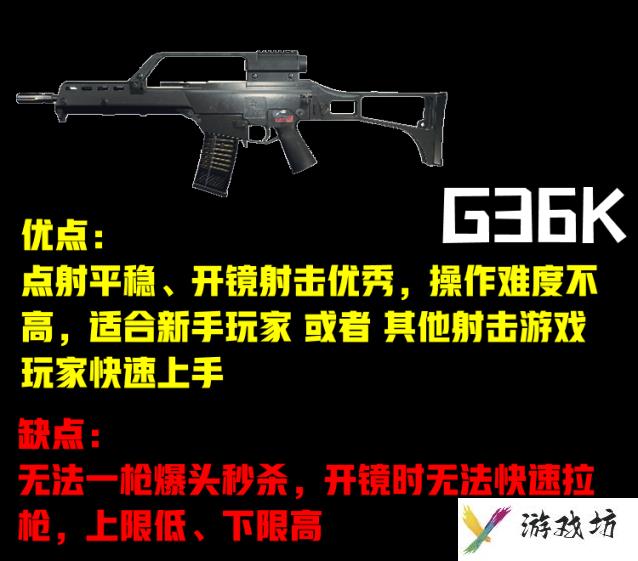 穿越火线HD新手武器推荐 CFHD G36K玩法分析