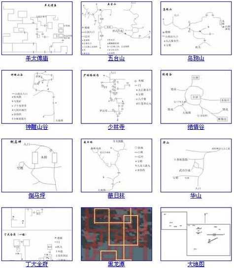 新神雕侠侣2大地图-新神雕侠侣2大地图位置  第1张