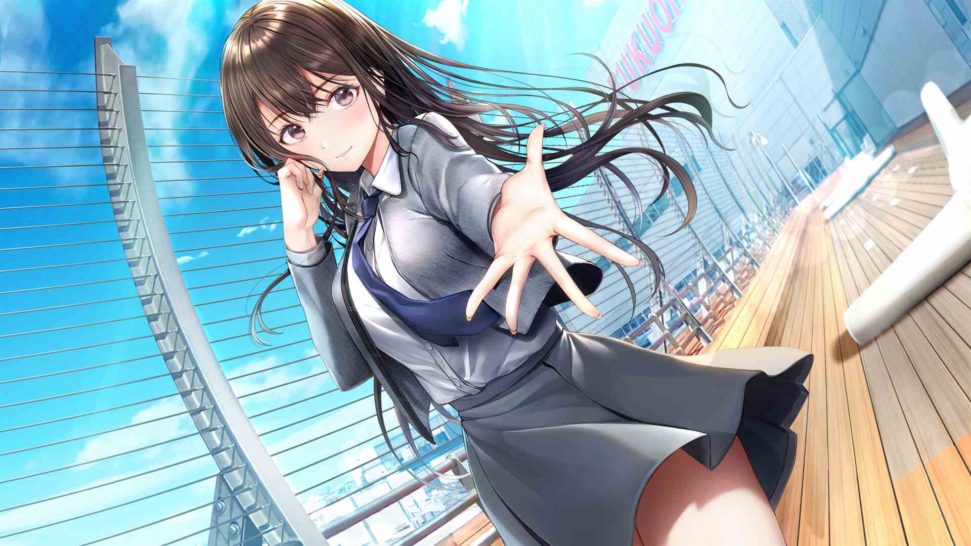 美少女恋爱游戏《制服女友》上架Steam 明年2月发售