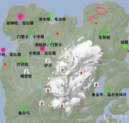 森林之子正式版5个蓝图位置