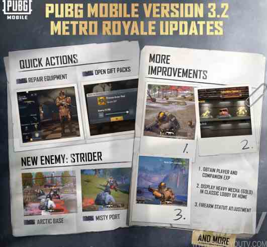 pubg国际服手游3.2更新了什么 3.2版本更新内容一览