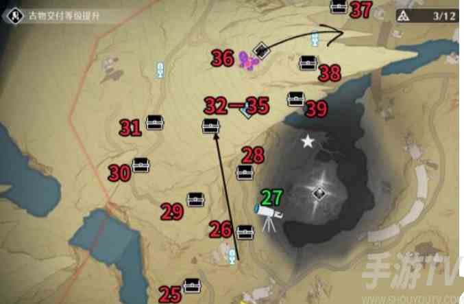 鸣潮荒石高地宝箱位置分享 荒石高地宝箱全收集攻略