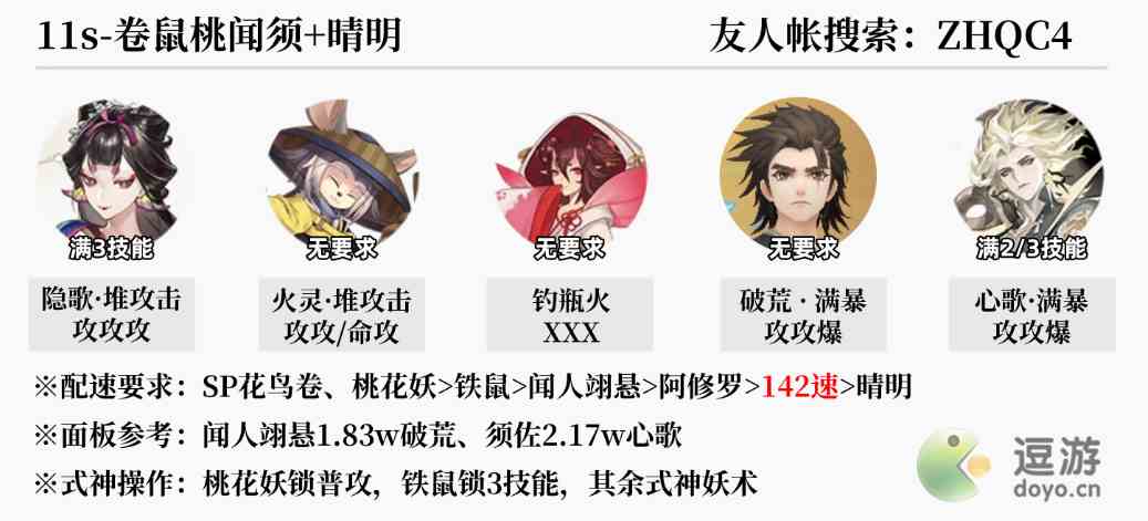 阴阳师真火切磋爬塔阵容分享