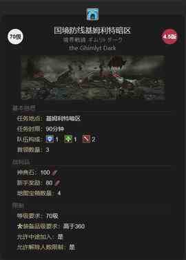 ff14国境战线基姆利特暗区简易攻略