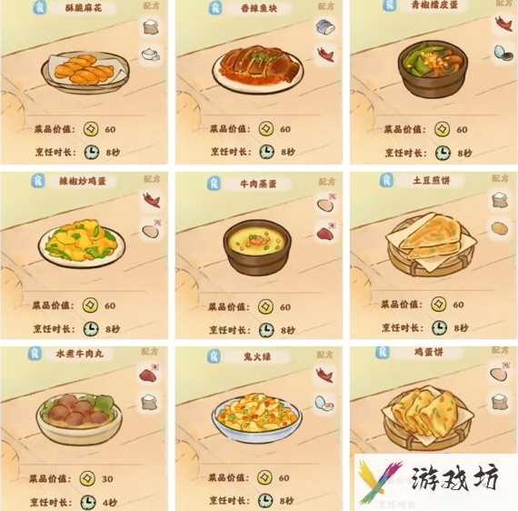 桃源深处有人家食来运转良品菜谱配方大全 具体一览