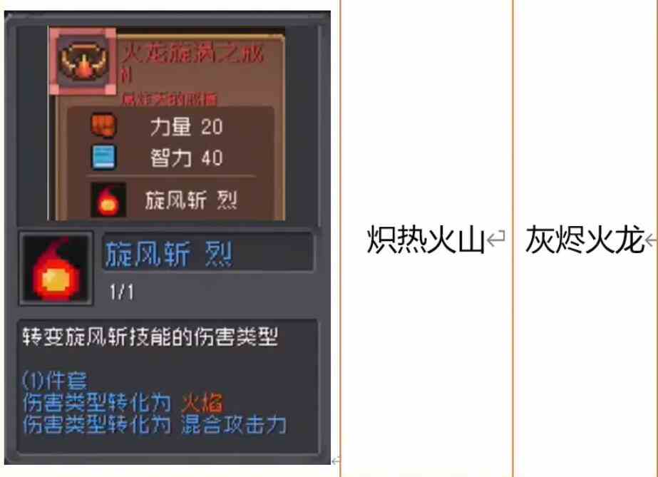 《元气骑士前传》红色装备一览