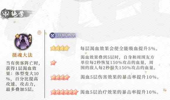 《新不良人手游》降臣技能一览