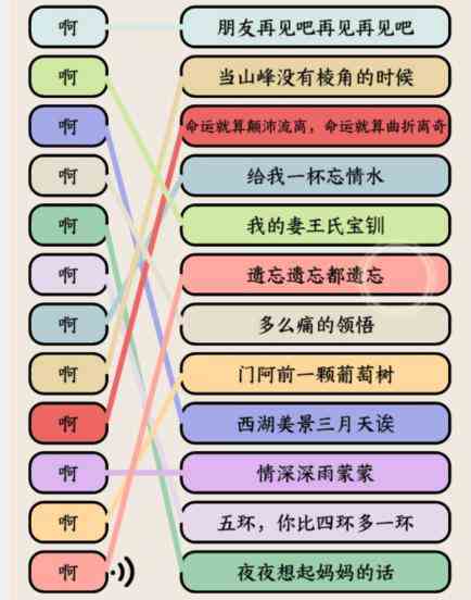 《就我眼神好》连歌曲啊听开头连歌曲通关攻略