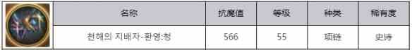 《地下城与勇士：起源》深海之王幻影青属性效果一览