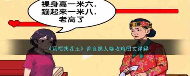 《玩梗找茬王》善良媒人婆攻略图文详解