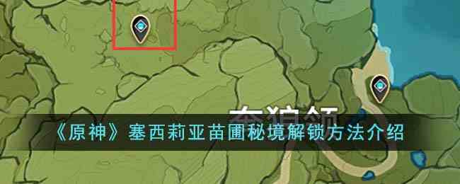 《原神》塞西莉亚苗圃秘境解锁方法介绍