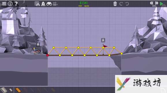 桥梁建筑师2土地支撑怎么过 桥梁建筑师2第14关土地支撑攻略