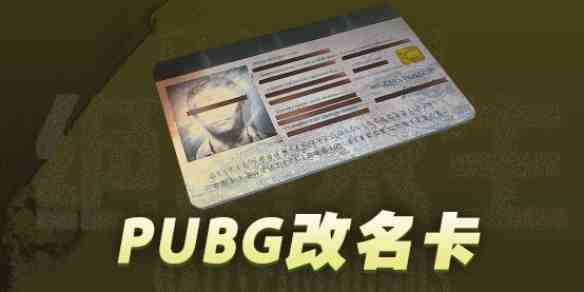 《pubg》改名卡最新价格介绍1