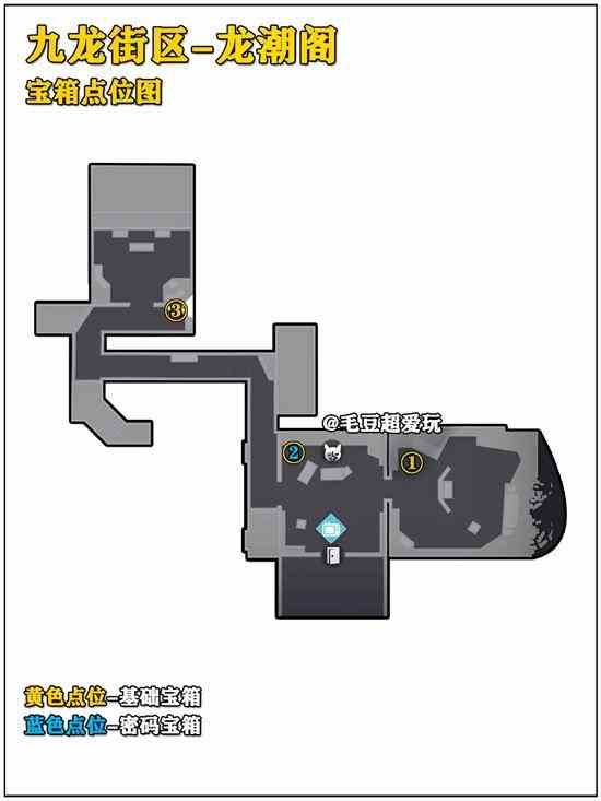 《归龙潮》九龙街区龙潮阁宝箱位置一览1