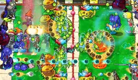 PVZ杂交版益智模式继续夹击图文通关流程