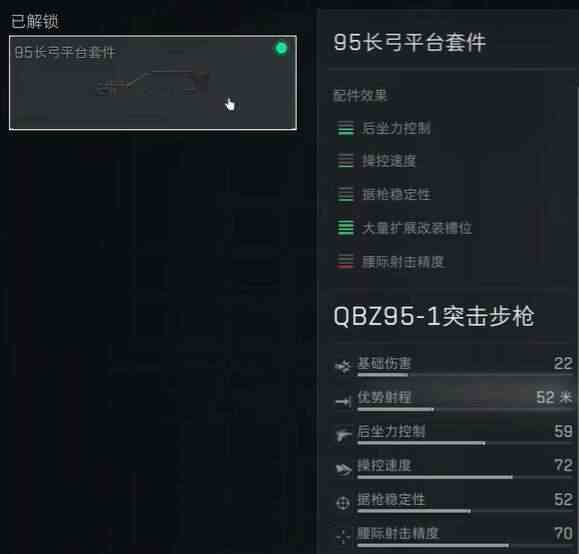 《三角洲行动》QBZ95-1配件推荐攻略6