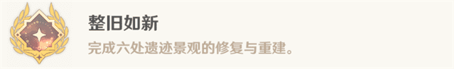 原神的6个遗迹景观位于哪里？