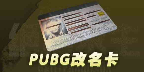 《pubg》改名卡最新价格推荐