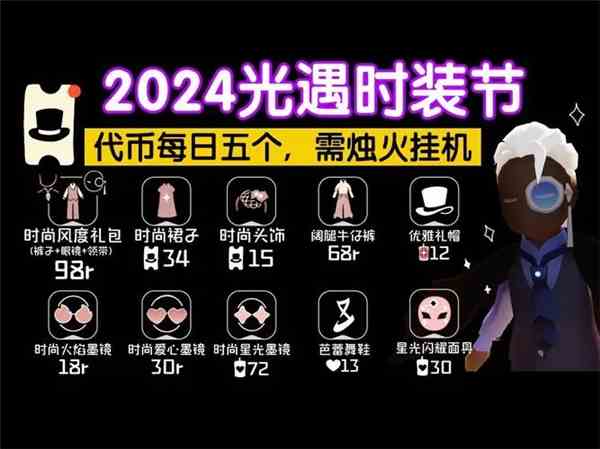 光遇时尚日兑换图2024