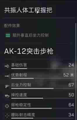 三角洲行动AK12配件带什么