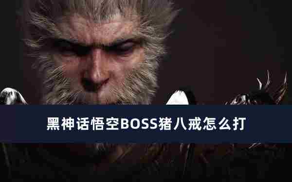 黑神话悟空BOSS猪八戒打法推荐