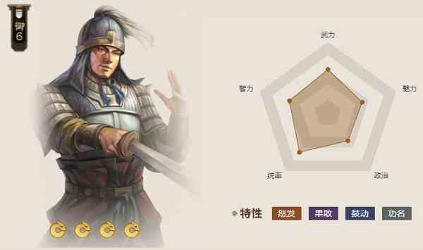 《三国志战棋版》鱼肠属性介绍