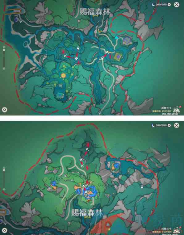 《原神》4.8赐福森林6个隐藏摩拉箱位置一览