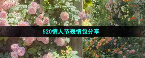 《抖音》520情人节表情包分享