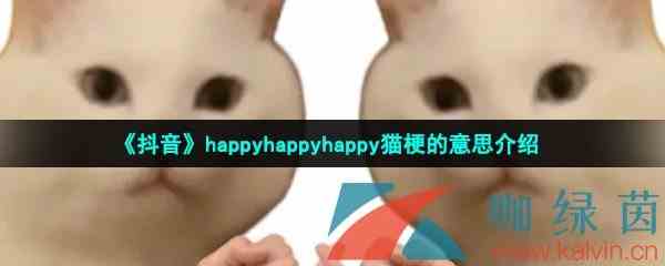 《抖音》happyhappyhappy猫梗的意思介绍