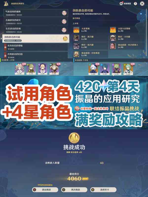 原神振晶的应用研究第四天怎么过 原神创伤愈合的可能攻略图1