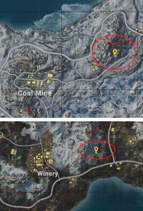 pubg维寒迪密室位置分享图2