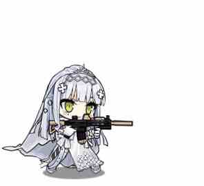 少女前线HK416透明的蓝怎么样 HK416透明的蓝皮肤一览图1