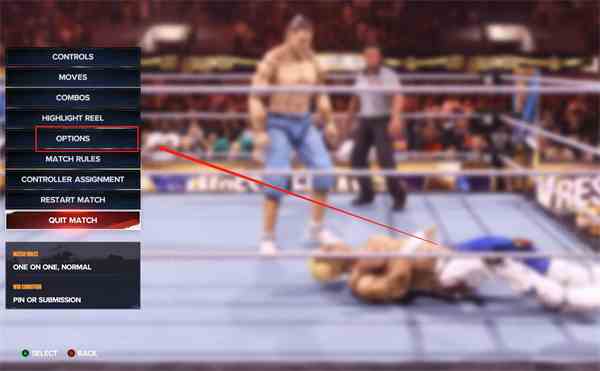 WWE 2K24摄像机视角变换方法图3