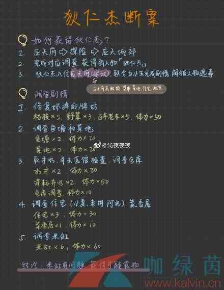 《江南百景图》狄仁杰断案活动玩法攻略