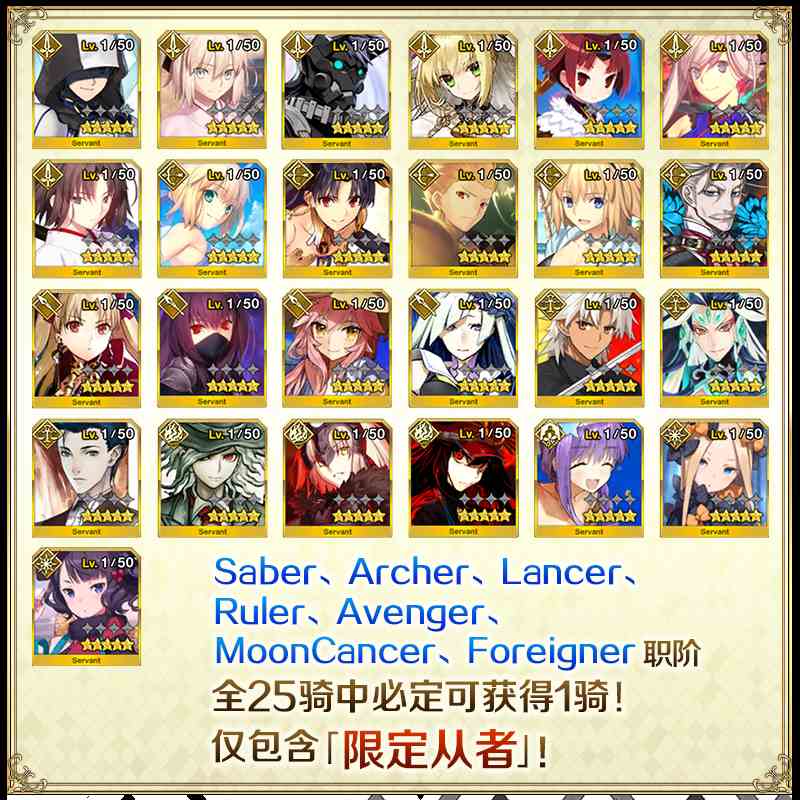 《FGO》 国服4周年福袋内容详情