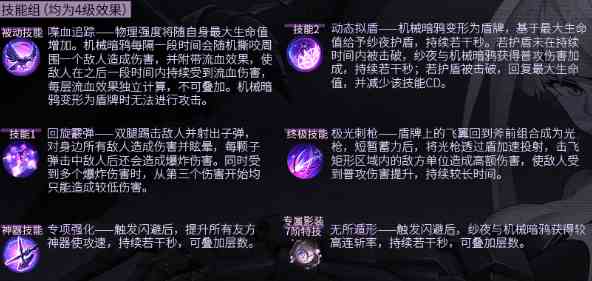 《永远的7日之都》苍穹尤弥尔、铁鸦纱夜、战车玛赫技能介绍