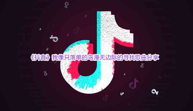 《抖音》我像只落单的鸟漫无边际的寻找歌曲分享