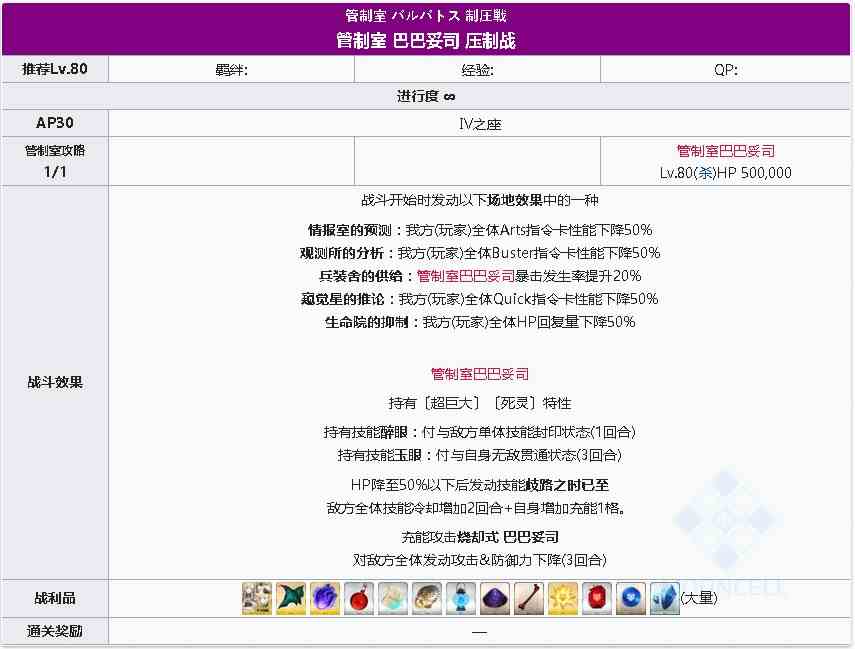 《FGO》巴巴托斯压制战水黑贞/机龙娘阵容速刷攻略