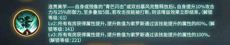 《剑与远征》索罗斯技能一览