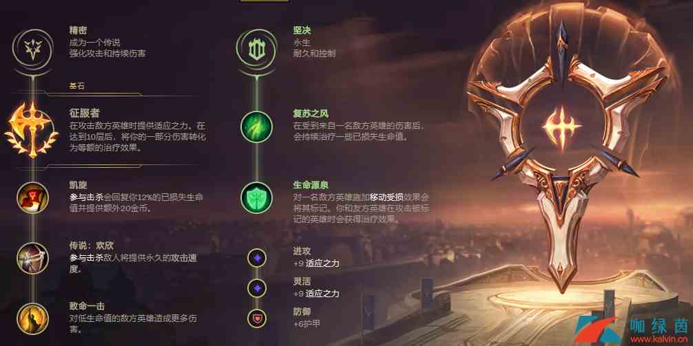 《LOL》新英雄腕豪瑟提符文天赋推荐