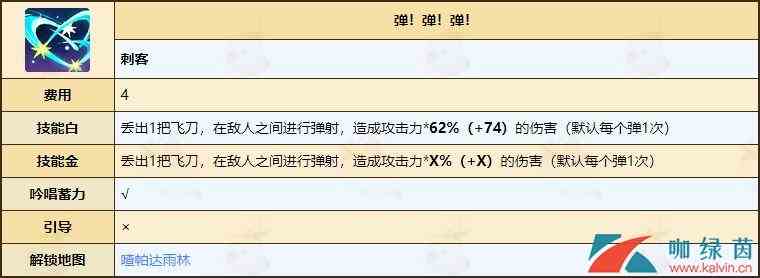 《不休的乌拉拉》刺客属性技能全介绍