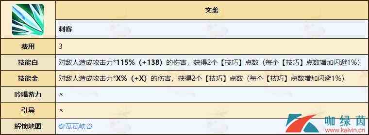 《不休的乌拉拉》刺客属性技能全介绍