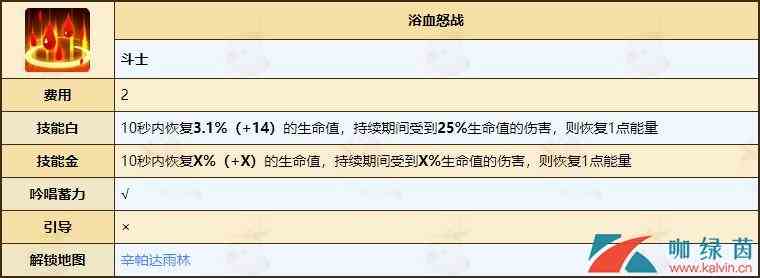 《不休的乌拉拉》斗士天赋技能全介绍